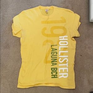 Hollister Yellow Tee